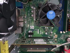 Industrial H61 motherboard, supplied with our new XP workstation